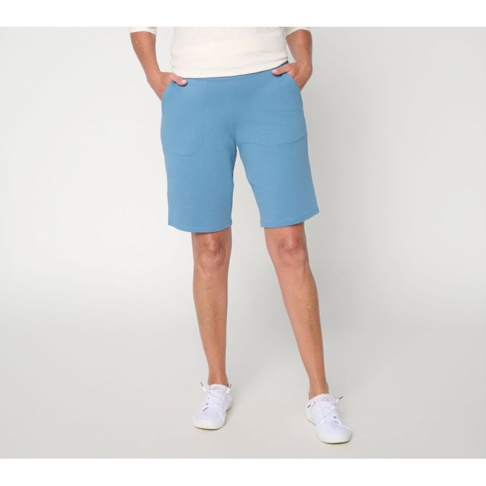 Denim & Co. Women's Pants Sz L Make Your Selection: EasyWear French Blue A727114